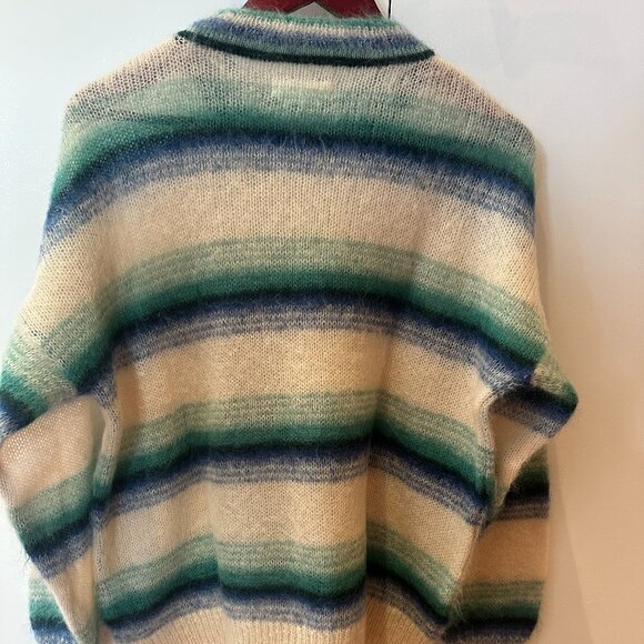Isabel Marant Étoile "Drussell" striped mohair-blend sweater, size 40 - Picture 4 of 6